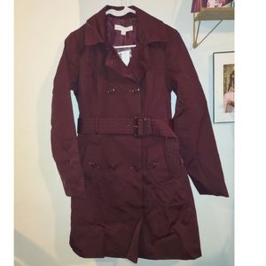 NEW YORK & COMPANY TRENCH COAT - SMALL...NEW NEW WITH TAGS!